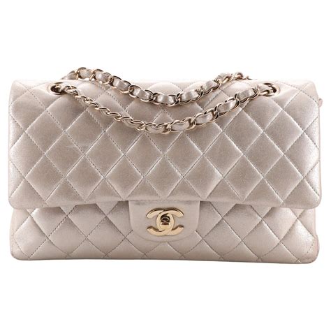 chanel flap bag metallic calfskin|Chanel calfskin vs lambskin.